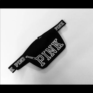 PINK Victoria’s Secret Black Fanny Pack New